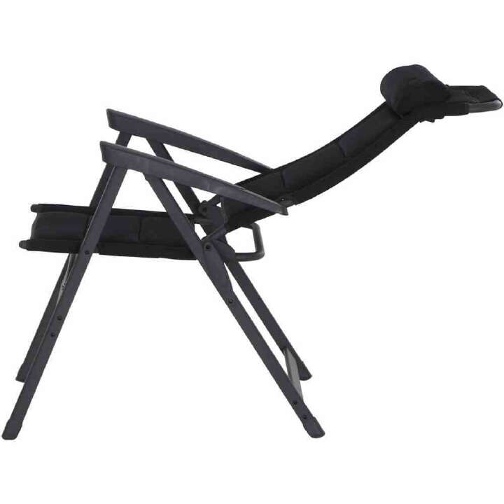 SIENA GARDEN Campingsessel + Premium matt anthrazit